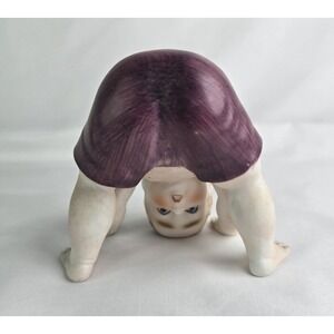 Vintage Piano Baby Lenwile Ardalt 6258 Japan Baby Doing Headstand Figurine